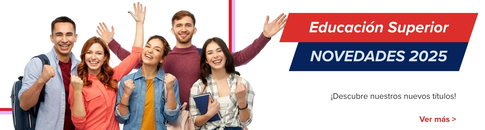 Conoce nuestros nuevos titulos de educacion superior, da clic para ver mas