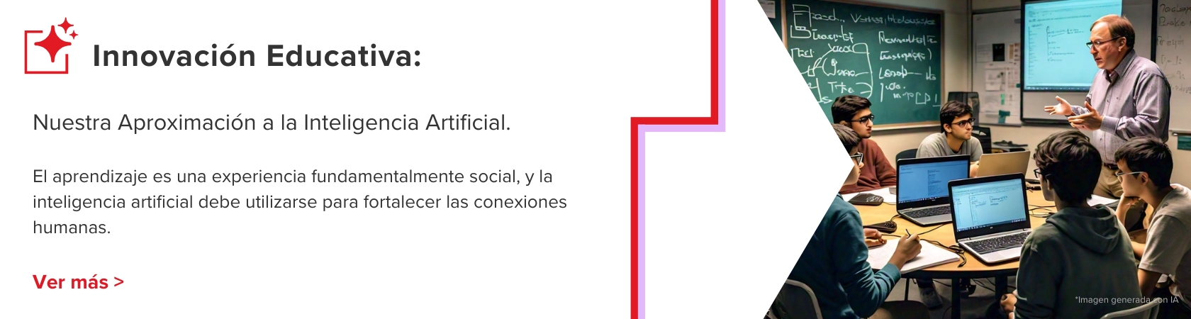Conoce nuestra aproximacion a la inteligencia artificial, da clic para ver mas